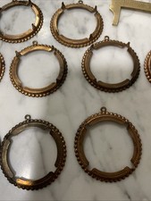 12 Vintage 38mm Pendant Settings