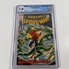 Amazing Spider-Man #71 CGC 7.0 Off-White to White Pages Marvel 1969