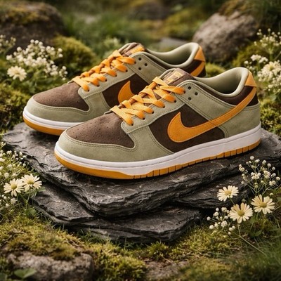 Size 9 - Nike Dunk Low Dusty Olive