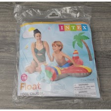 2022 Intex Float Pool Cruiser 59380EP Ages 3-6 Years Deflated 47 In x 45 In