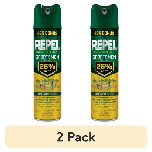 Repel Insect Repellent Sportsmen Max Aerosol - HG-94257 2 Pack