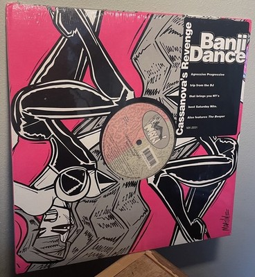 CASSANOVA'S REVENGE Banji Dance 1995 12  Vinyl Factory Sealed  DJ Casanova