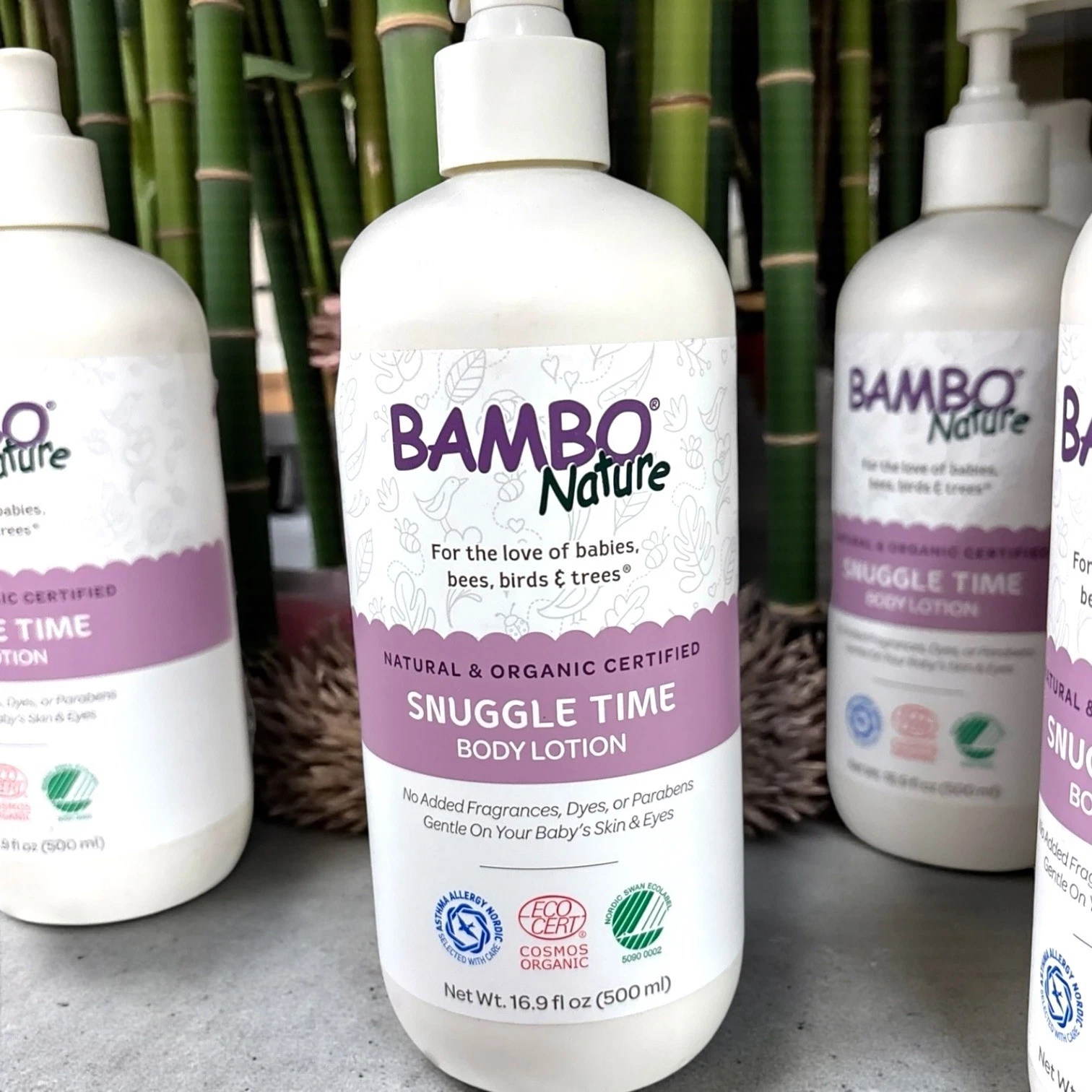 Bambo Nature Snuggle Time Body Lotion Natural Organic Gentle Baby Skin 16.9 floz
Opens in a new wind