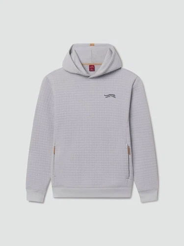 Redwood Quilted Hoodie-Insulative quilting from crisp mornings to twilight round video thumbnail