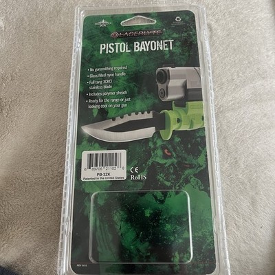RARE Laserlyte Zombie Killer Ka-bar Pistol Bayonet NIP