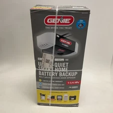 NEW Genie Ultra Quiet Smart Home Battery Backup Garage Door Opener