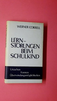 242620 Werner Correll LERNSTÖRUNGEN BEIM SCHULKIND HC
