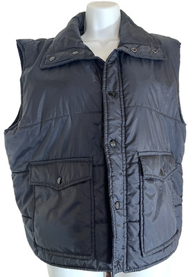 Glenfiddich Lightweight Vest Mens Size L Black Gilet Body Warmer Pockets Sailing