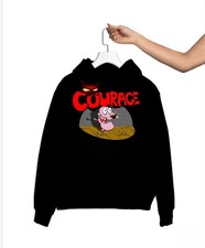 Image of Courage the Cowardly Dog Graphic Print Unisex Sweatshirt Hoodie S M L XL 234XL