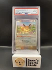 2025 Pokemon Prismatic Evolutions Eevee Reverse Holo Poke Ball #074/131 PSA 8