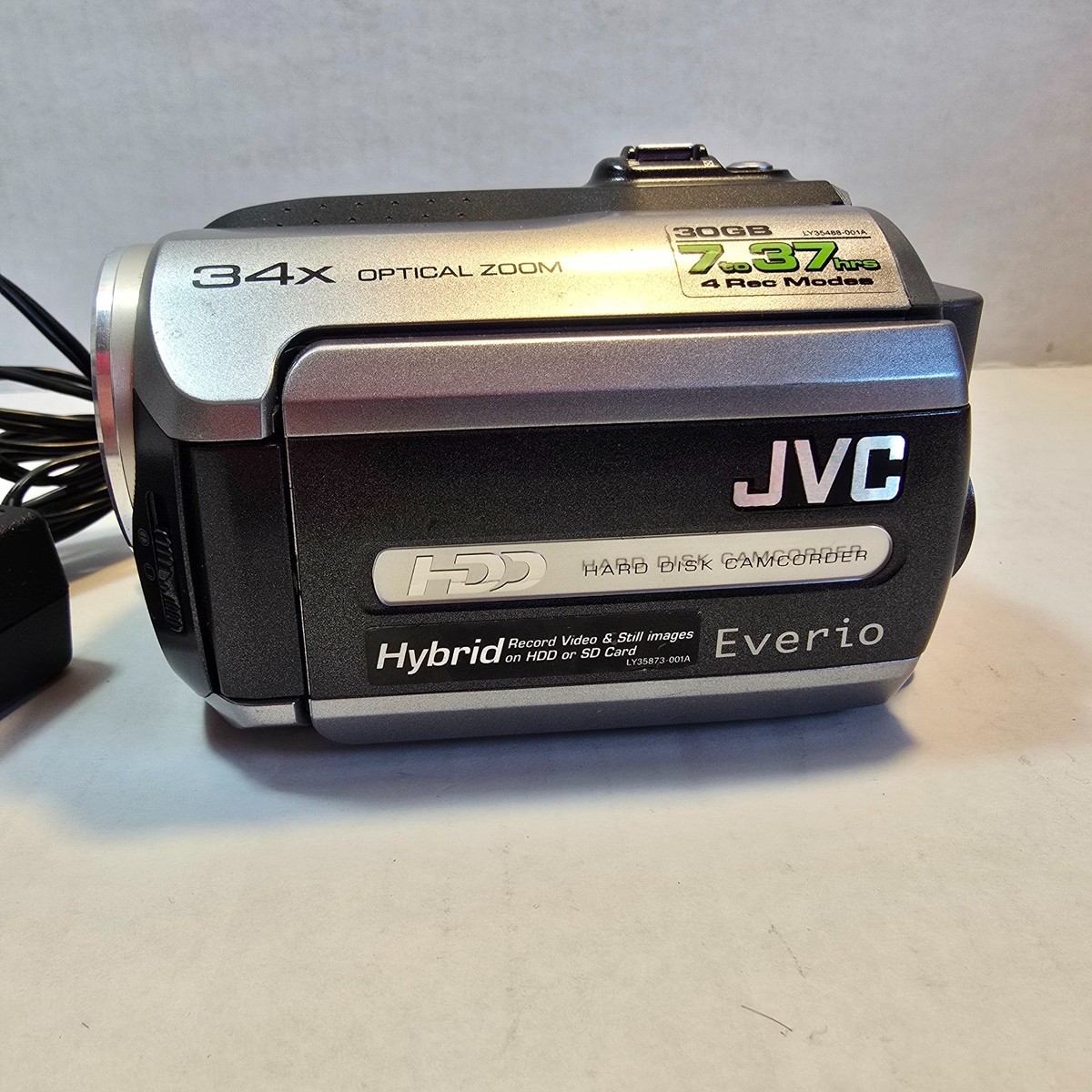 【海外モデル】JVC　GZ-MG130AS　HDD30GB内蔵　希少 JVC GZ-MG130 30 GB Camcorder - Silver for sale online | eBay