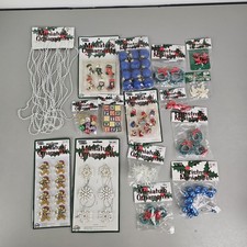 Lot Of Hobby Lobby MINIATURE Christmas Ornaments New Sealed Package Lot Of 15