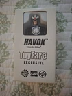 Vintage ToyFare X-Men Exclusive Havok Action Figure Wizard Magazine Mail In 1998