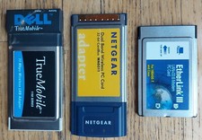 Three PCMCIA Cards for Laptop
