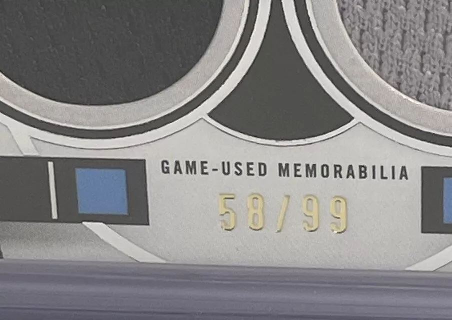 Luis Arraez Jazz Chisholm Jr /99 2024 Museum Collection Game Used Jersey Relic - Image 2 of 4