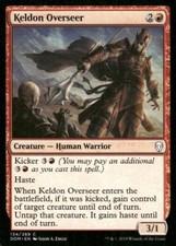 Keldon Overseer 134/269 Dominaria MTG Magic the Gathering card