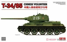 1/35 Rye Field Models T-34/85 Chinese Volunteer #5059