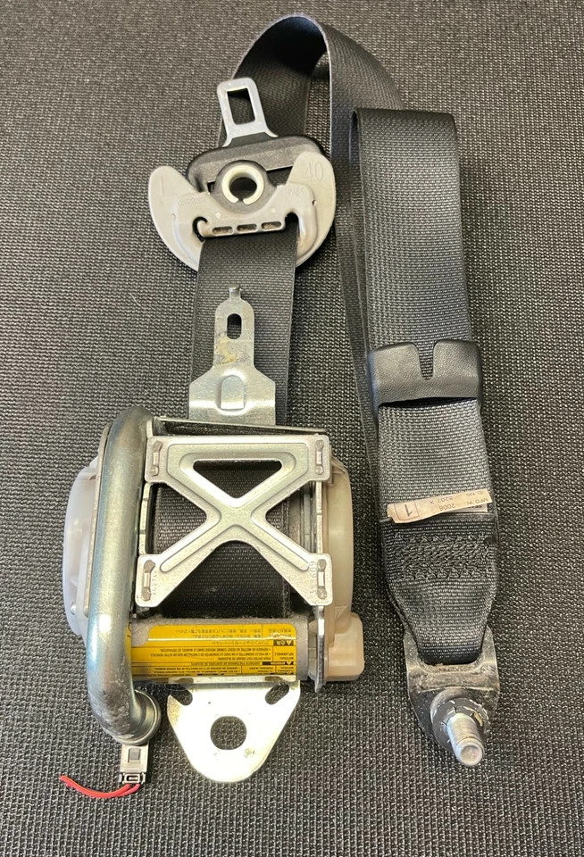 Cinturón de seguridad delantero izquierdo MITSUBISHI GALANT 2007 2008 2009 2010 2011 2012 OEM Foto 3 de 4