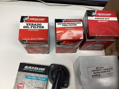26 BOAT MARINE MERCURY OEM Verado L6 4 Stroke 300hr Maintenance Kit 8M0133617 - Picture 14 of 17