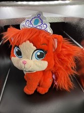 Disney Palace Pets Treasure Orange Kitten Plush Animal Princess Ariel's Cat 8"