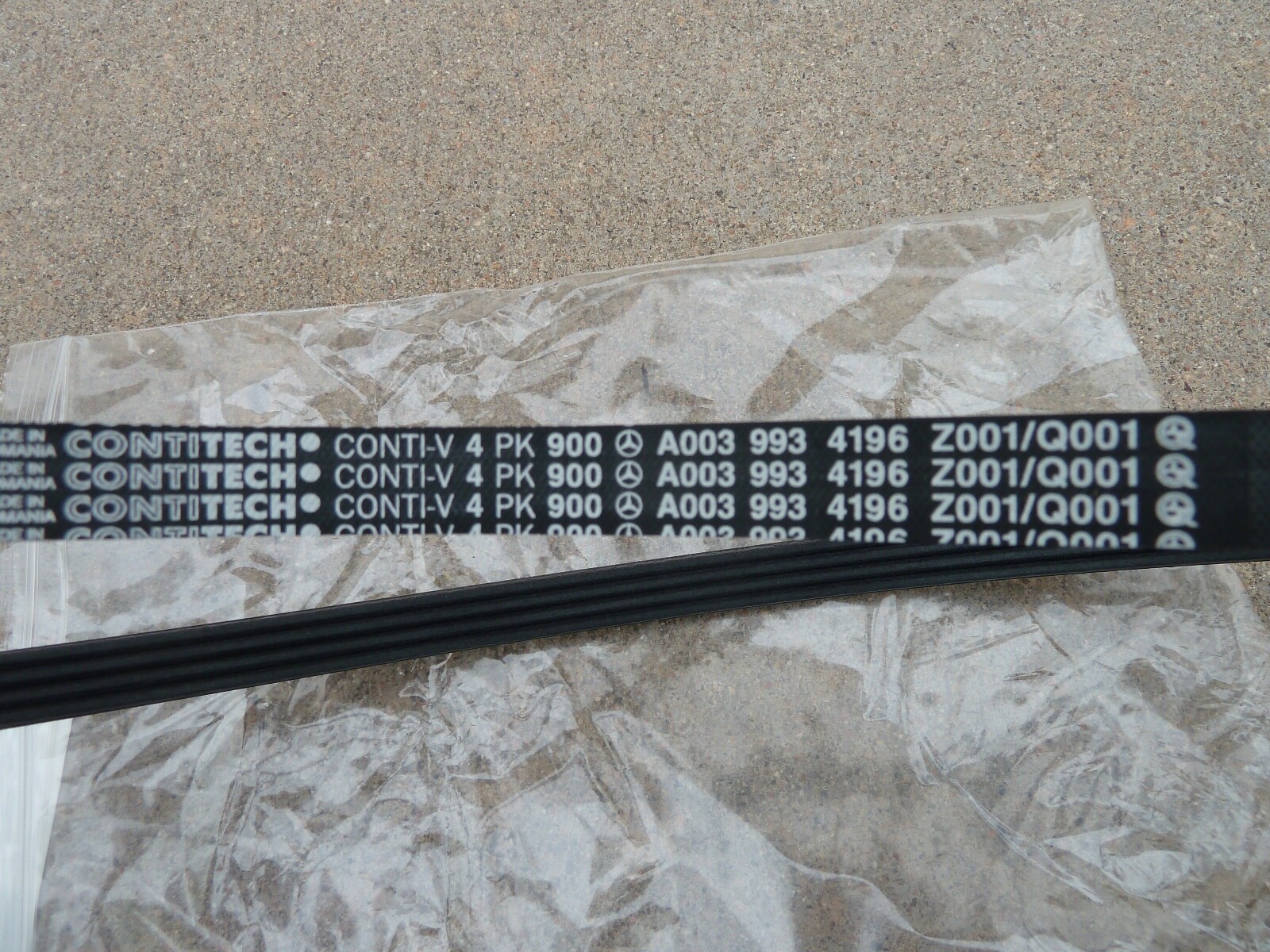 NEW Aston Martin Mercedes Feed Drive Belt Engine Serpentine 