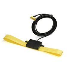 AutoDAB DAB Active Antenna Patch Aerial,Glass Mount DAB Patch Antenna SMA 3M