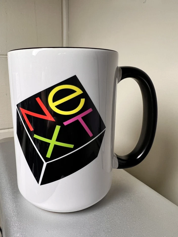 Taza de café Next Computer Logo 15 oz Steve Jobs Foto 2 de 4