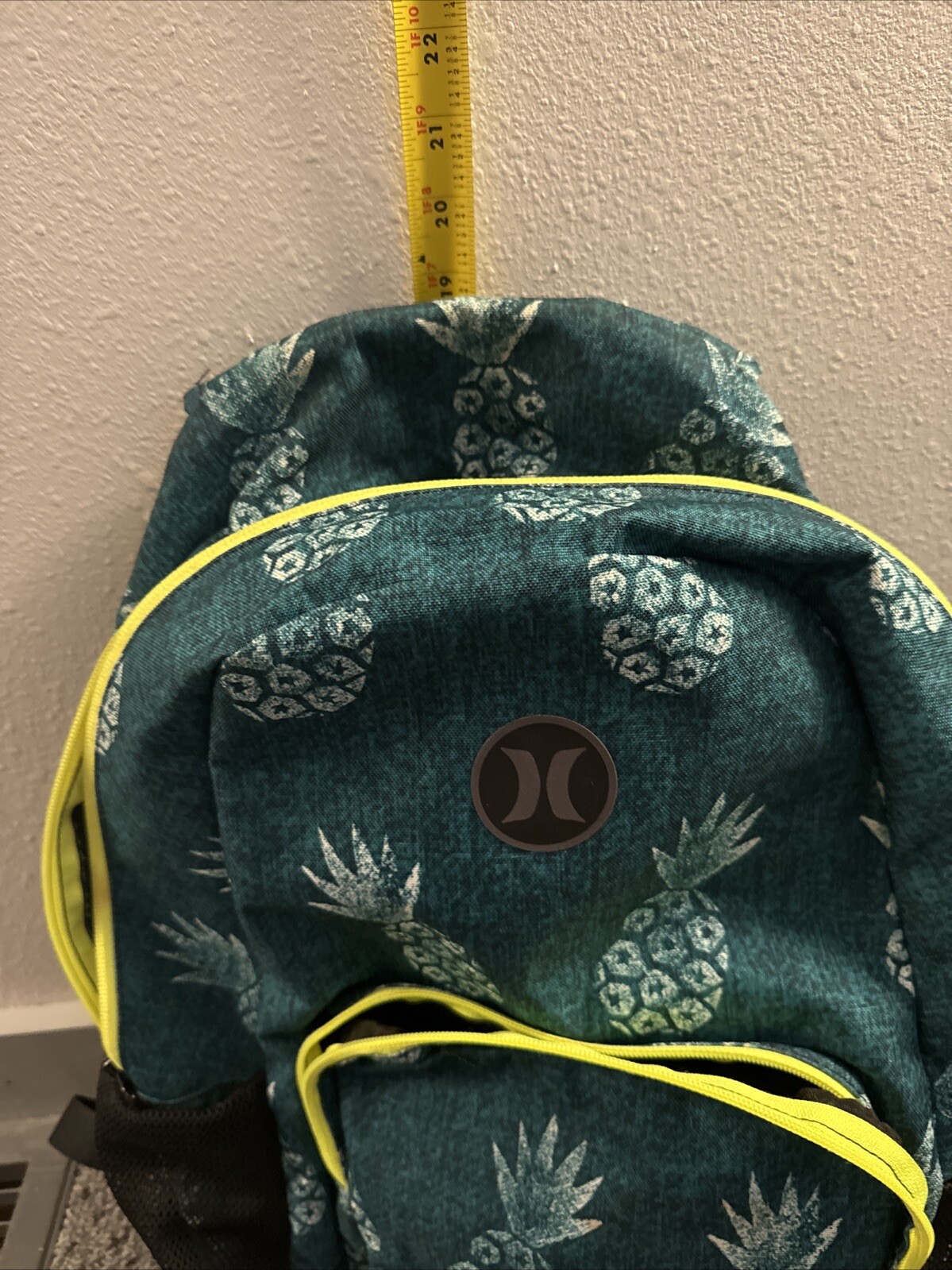 Hurley Backpack Pineapple Print Backpack Bookbag … - image 7