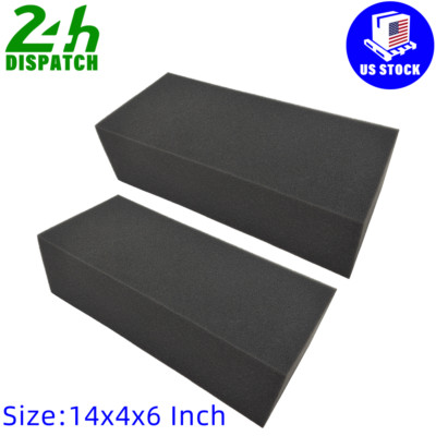 14x4x6 Inch Single Anti-Slosh Fuel Cell Foam Block Pump Gas Fuel Tank Cell Block