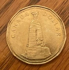 1994 War Memorial Canada one dollar $1 loonie **75% off combined shipping**