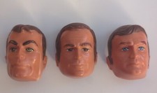 Six Million Dollar Man Maskatron Lot All 3 Masks Kenner1976 Face Part Vintage