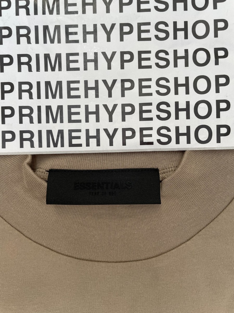 NEW Fear of God Essentials T-shirt Dusty Beige SS23 Size XXS