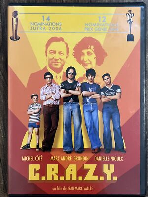 CRAZY par Jean Marc Vallée 2006 DVD NTSC 1 (french audio, english subtitle) 