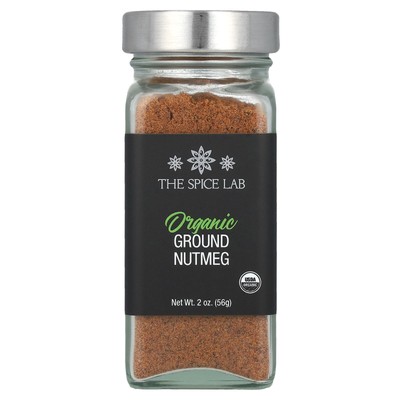 Organic Ground Nutmeg, 2 oz (56 g)