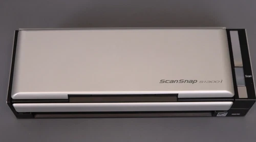 Fujitsu ScanSnap S1300i PA03643-B005 Portable Scanner, Black/Silver