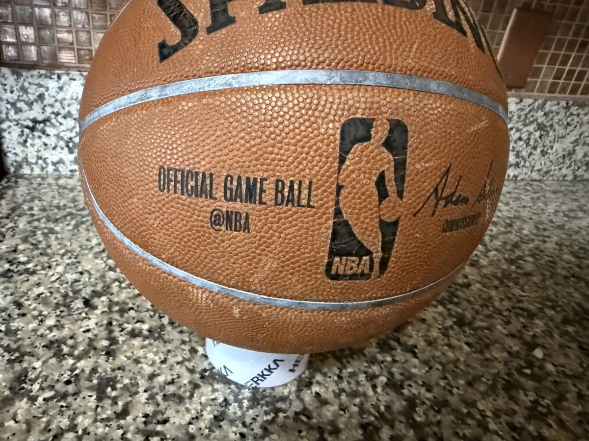 Spalding NBA G D League Official Game Ball Leather Men's
