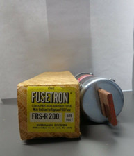 New Bussmann Fusetron FRS-R-200 Amp Fuse 600V Class RK5 NIB