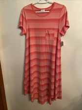 LuLaRoe Striped Tee Dress  Size XS