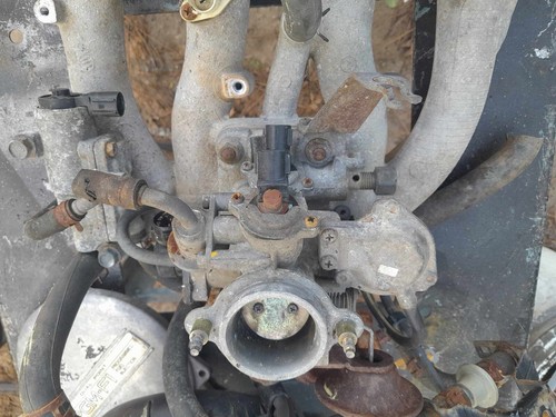 88-91 Civic CRX DX OEM D15B2 PM3 DPFI Intake Manifold Throttle Body Injectors - Picture 6 of 6