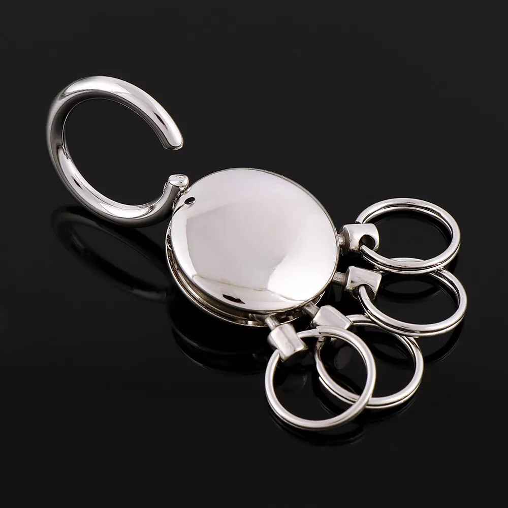 Metal key shop ring holder