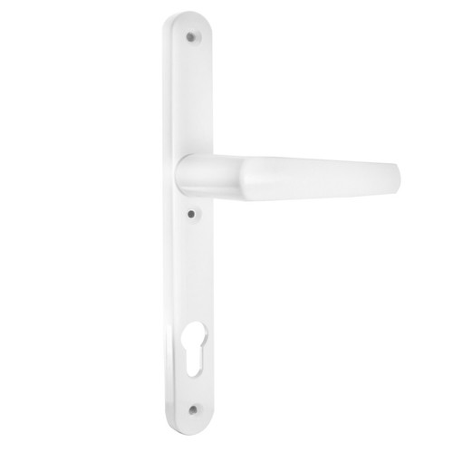 Türgriff / Türdrücker / Türklinke Drückergarnitur DHS 92mm - weiß 2x Griff - Bild 3 von 5