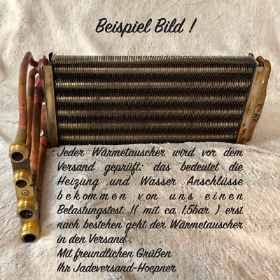 ZWR 18-3KE/AE, ZWR18-4KE/KEB Wärmetauscher, Wärmeübertrager Junkers 87154061440