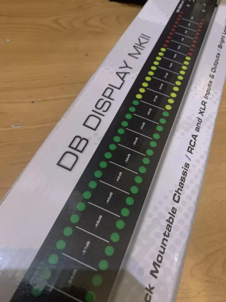 BBE 882i Sonic Maximizer Rackmount Unit 1U + AMERICAN AUDIO DB DISPLAY MK II - Image 3 of 4