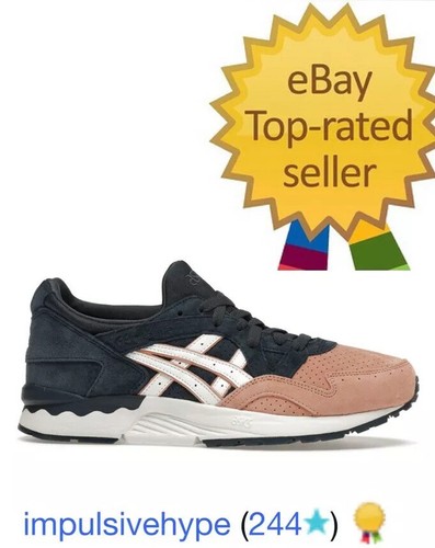 kith x gel lyte 5 salmon toe