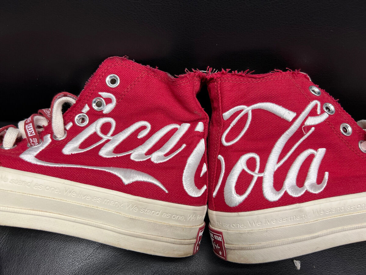 Converse x KITH Chuck Taylor All-Star Hi Coca-Cola Men's Converse x KITH Chuck Taylor All-Star Hi Coca-Cola Men's