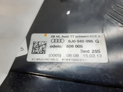 8J0945095G Piloto Trasero Izquierdo para AUDI TT COUPE/ROADSTER (8J3/8J9 7225096 - Imagen 3 de 10