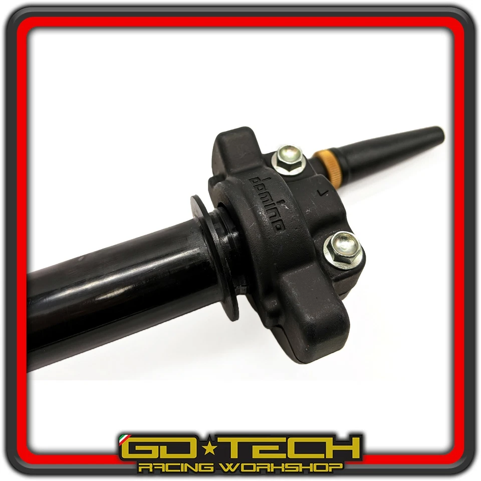 Commande Gaz Rapide Domino Hr Cross Moto 2T Enduro Off Road Tommaselli Universel - Photo 3/4