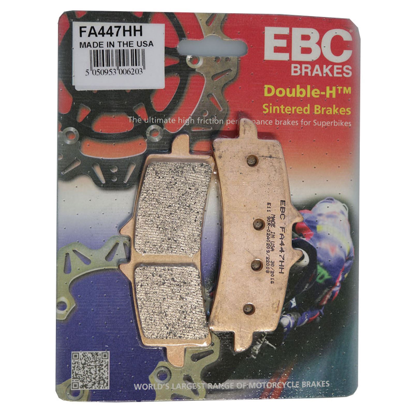EBC FA447HH Sintered Brake Pads for Ducati Diavel 1200 11-18