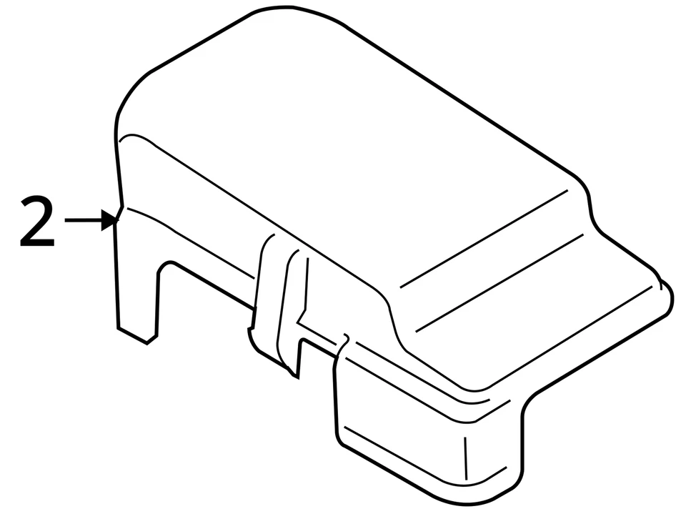 Cubierta de motor Mazda 2,3 L sin turbo OE L323-102f0 compatible con MAZDA 6 2003-2008 Foto 3 de 4