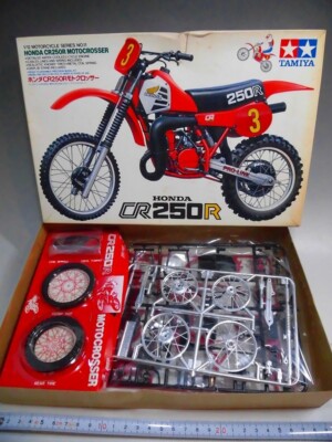 Rare kit Tamiya 1/12 kit Honda CR250R Motocrosser from Japan